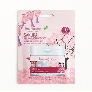 Sakura peeling radiance pads (pack of 10)